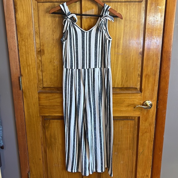 NWOT Rewind Stripped Jumpsuit - Size Small - Picture 8 of 9